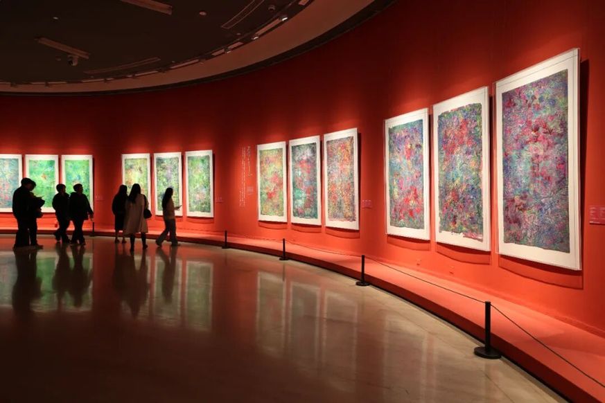 文明的对话 生命的问答 徐冬冬二十四节气抽象绘画学术展在中国美术馆开幕 文明的对话 生命的问答 徐冬冬二十四节气抽象绘画学术展在中国美术馆开幕