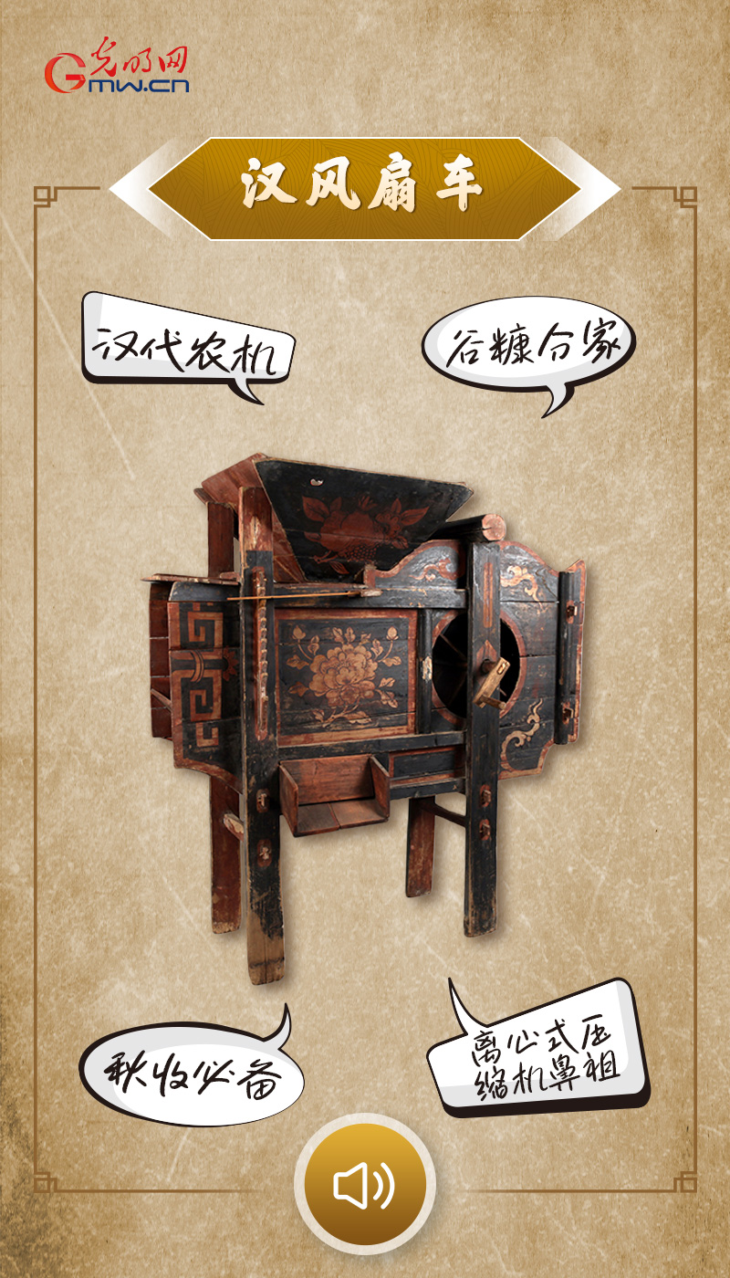 “文物会说话”有声海报|一年好景君须记 最是橙黄橘绿时 “文物会说话”有声海报|这台汉代机械,能保颗粒归仓