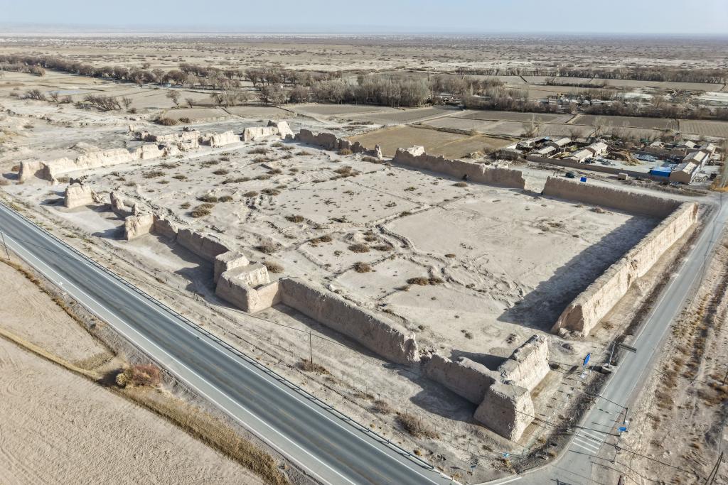 甘肃瓜州破城子遗址完成保护修缮