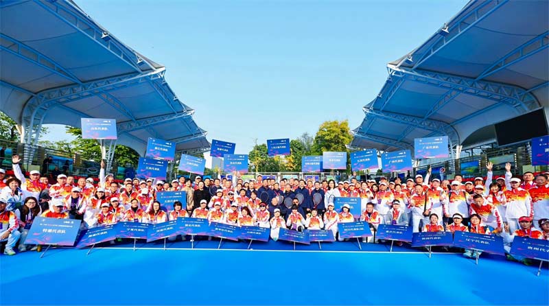 第二十届全国新闻网球比赛在四川泸州开赛