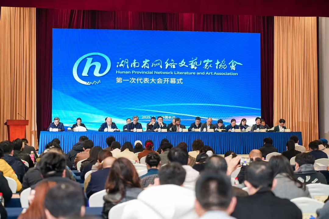 全国首家省级网络文艺领域人民团体在湘成立 舒勇当选协会主席 1.jpg