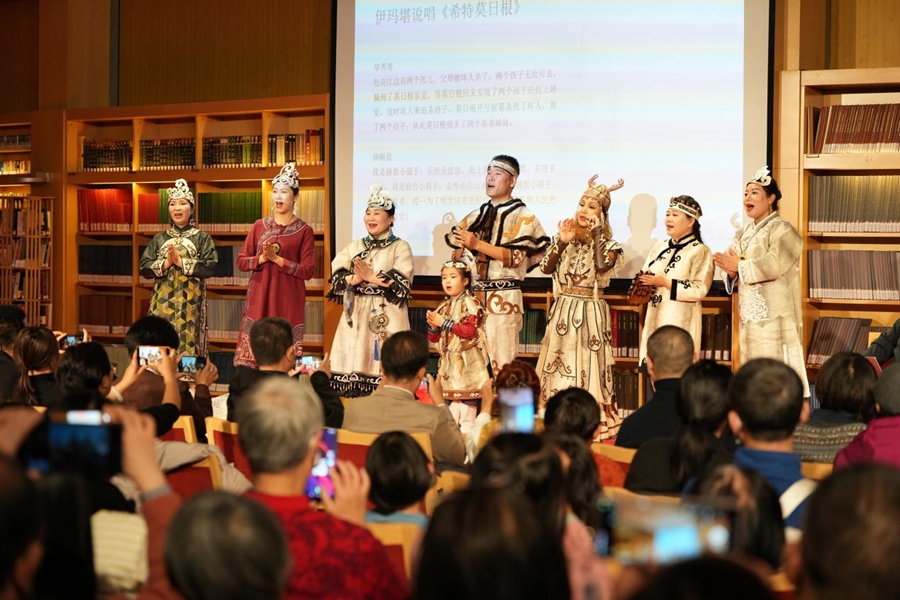 荡涤在三江流域的渔猎歌声 赫哲族民歌讲唱会在国家大剧院上演