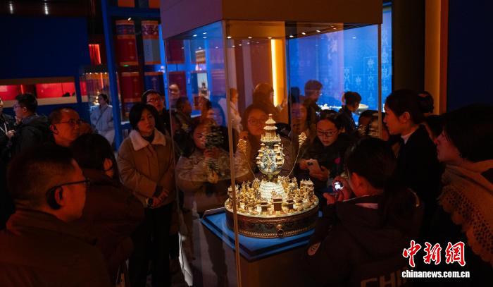 故宫博物院藏宫廷珐琅器精品展在四川广安开展