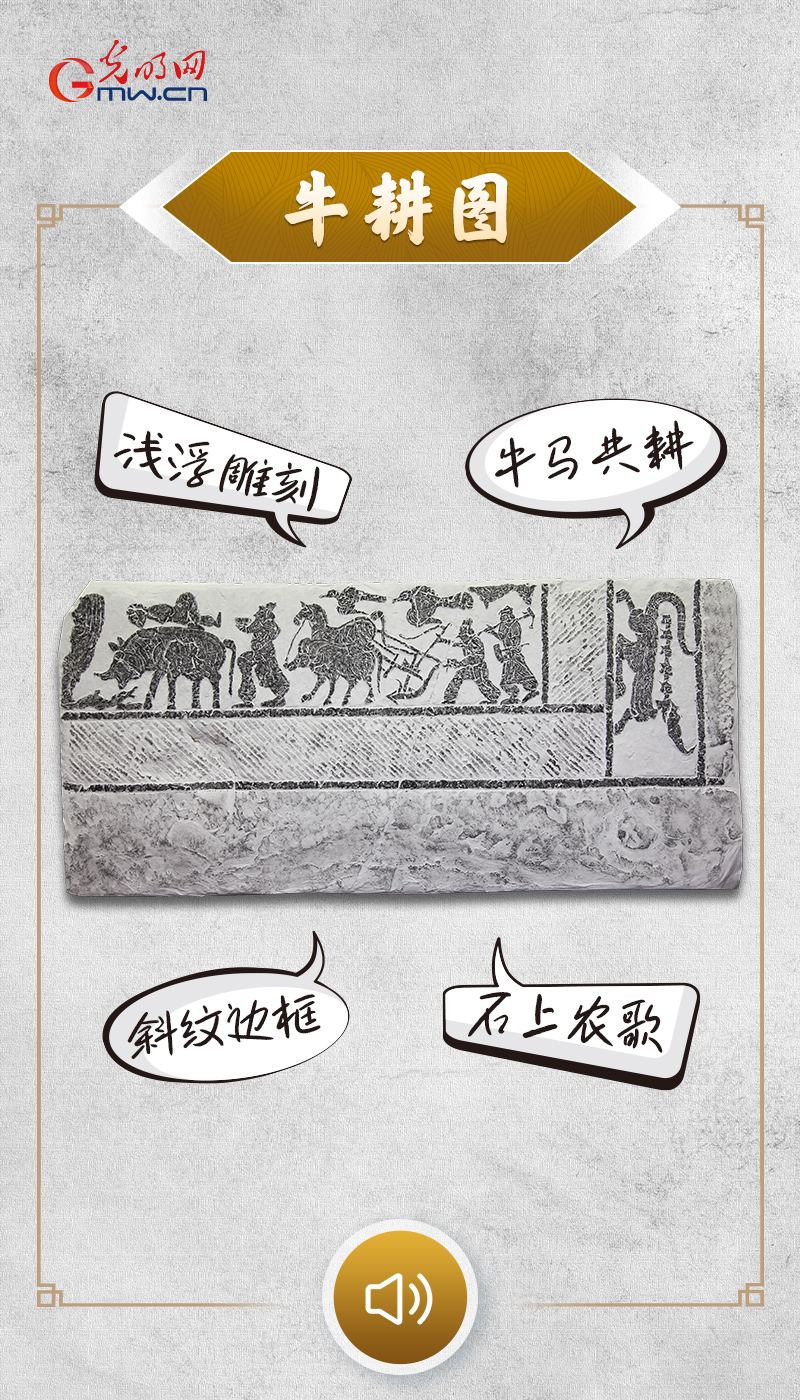 “文物会说话”有声海报｜石纹绘农忙