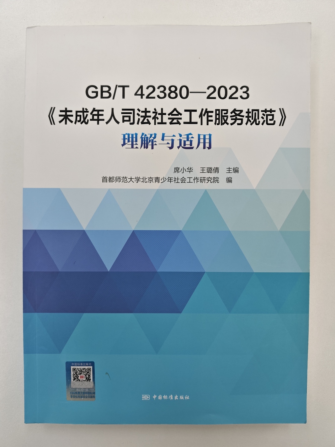 一等奖:《GB/T 42380—2023〈未成年人司法社会工作服务规范〉理解与适用》(决策咨询类) 一等奖:《GB/T 42380—2023〈未成年人司法社会工作服务规范〉理解与适用》(决策咨询类)