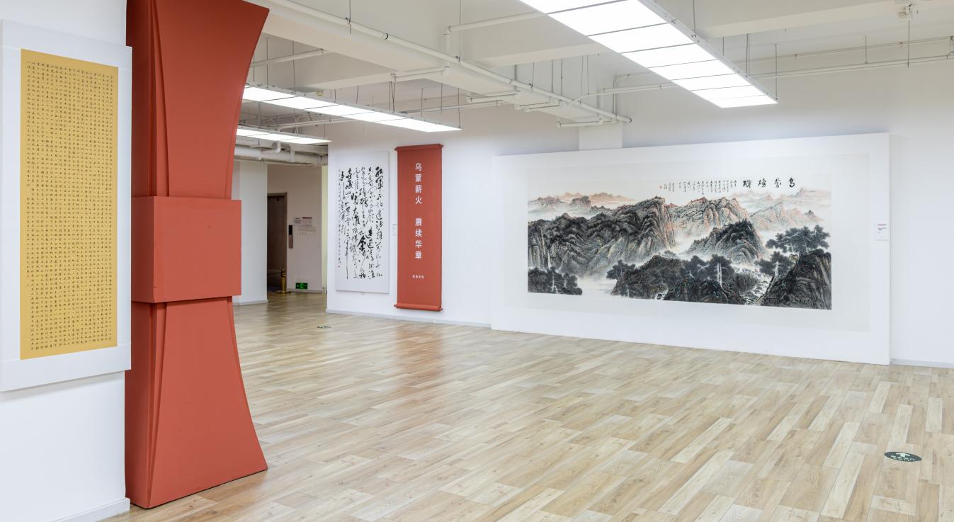 “华彩同心·共绘未来”——美术书法作品展在京开幕