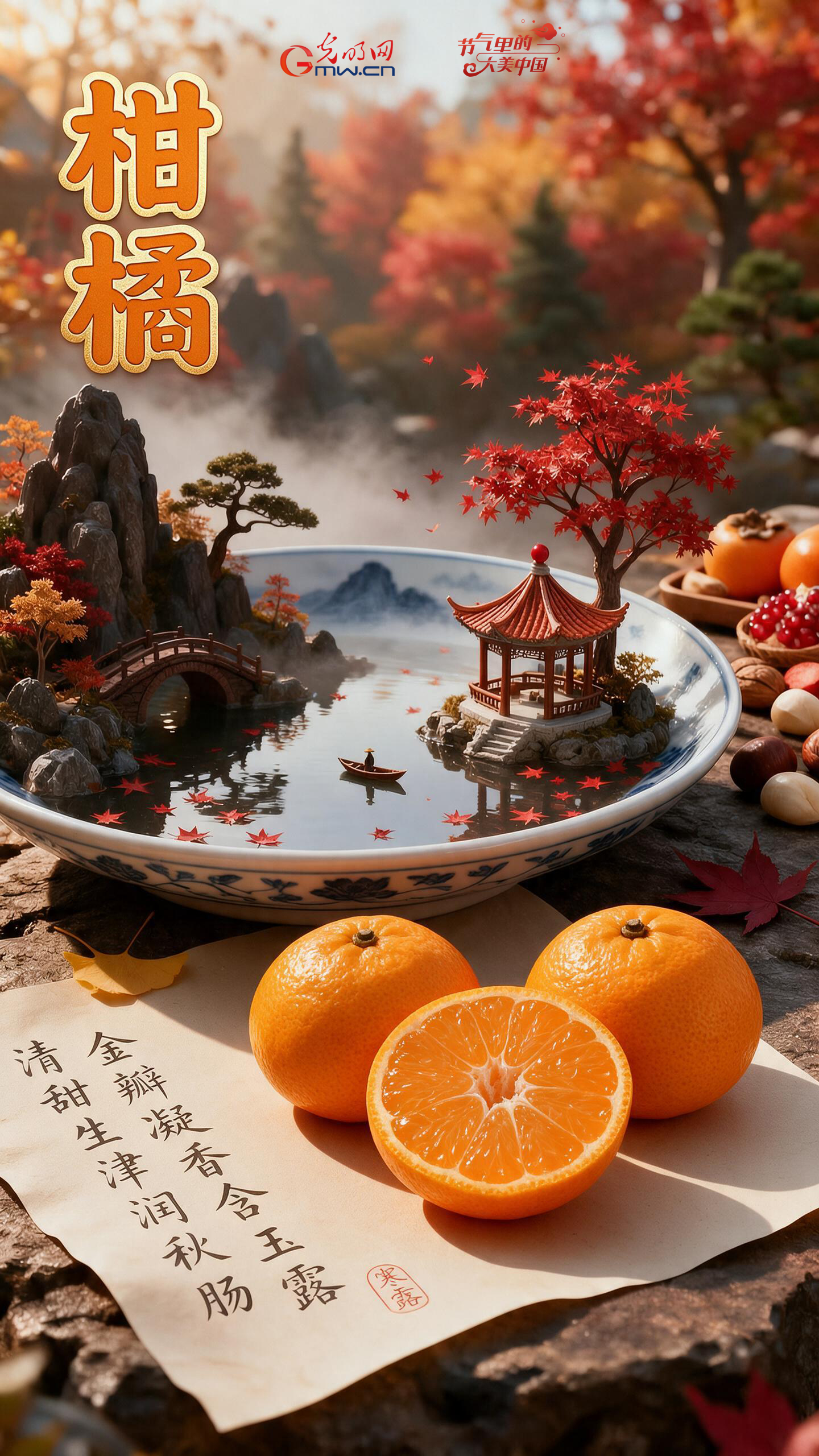 【节气里的大美中国・节气的果实】寒露：露凝秋深，以润养收