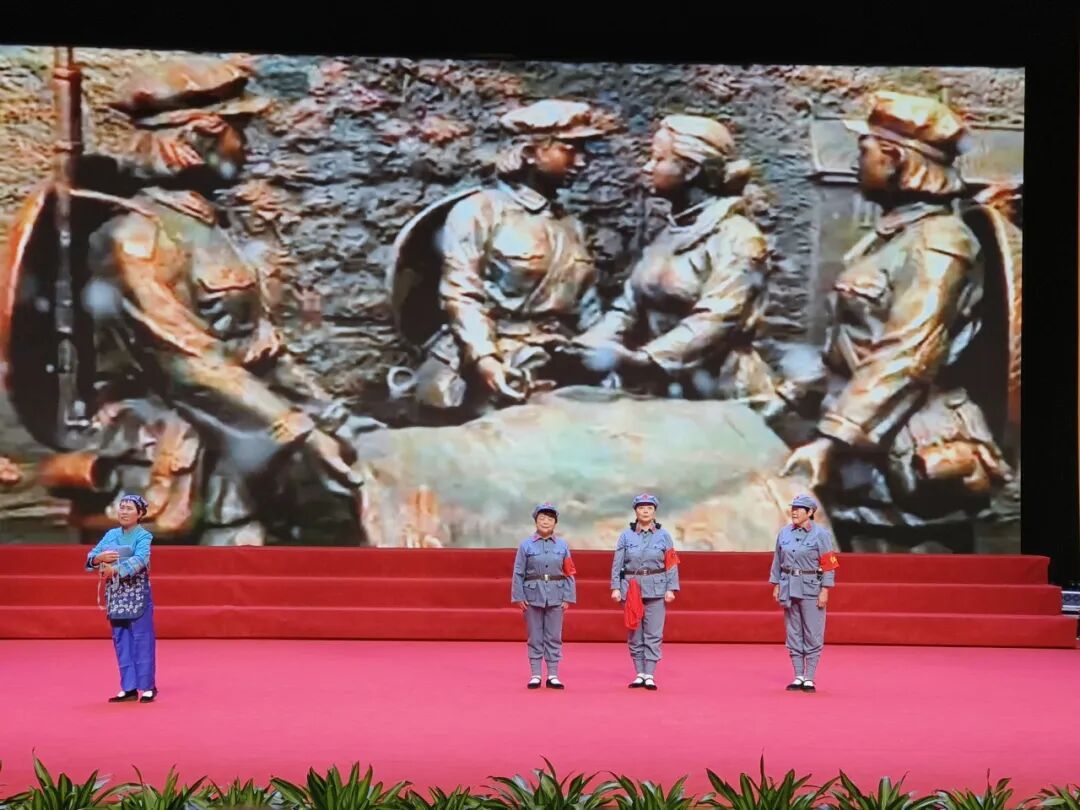 薪火相传颂长征 书香礼赞启新程——“阅动京彩”红色诵读展演在北京信息科技大学成功举办