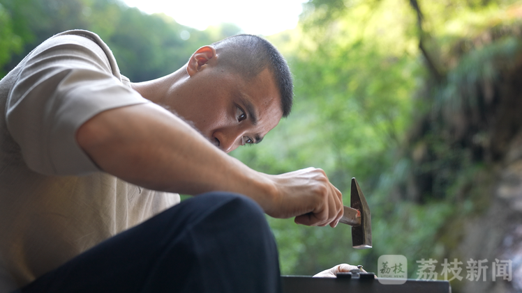 非遗有新人|江龙：锦带横龙泉 锤炼“百兵之君”