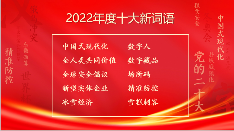 汉语盘点2022年度字词揭晓！“稳”字等当选