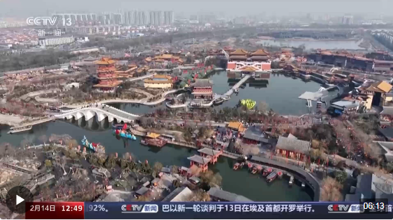 邂逅国潮繁花浪漫 这些地方龙年“潮”味拉满了！