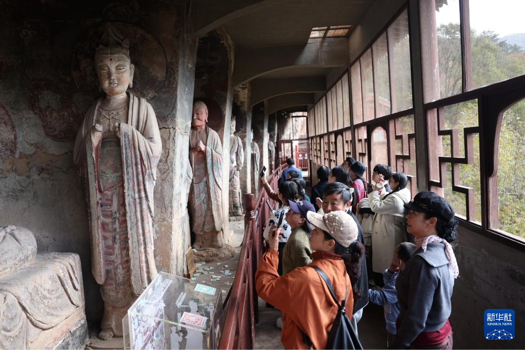 新华全媒＋·文化中国行丨保护修复让千年石窟瑰宝焕光彩