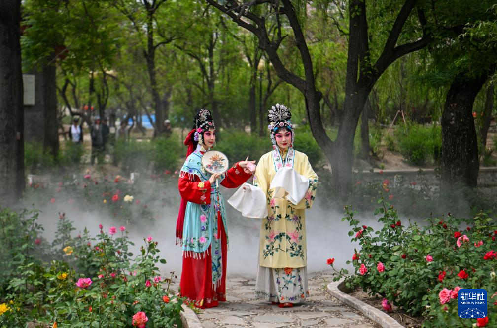 天津：在百年公园邂逅一出好戏