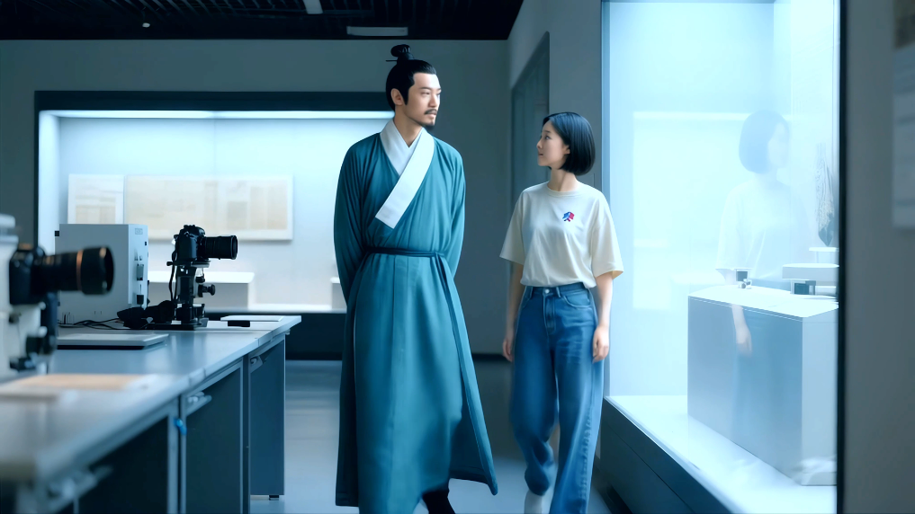 天工开物·AI创意微视频｜宋应星“穿越”天开园