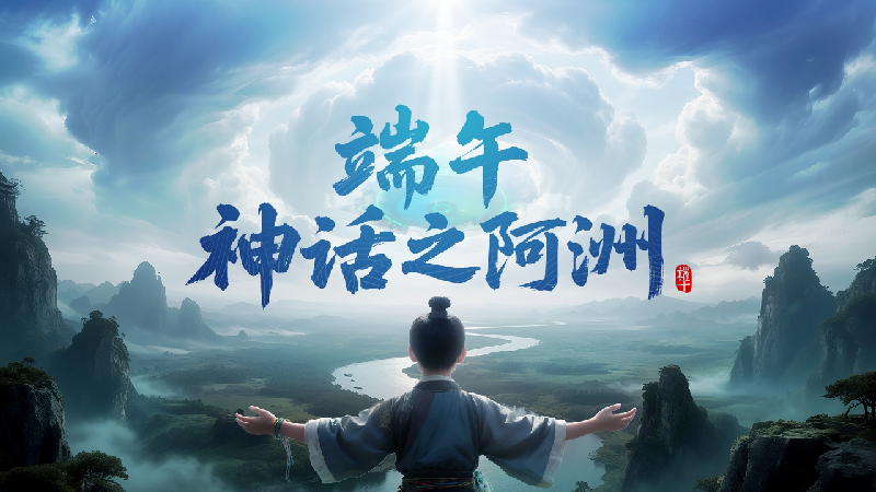 【网络中国节·端午】AI动画震撼发布 看少年彩绳化剑定风波