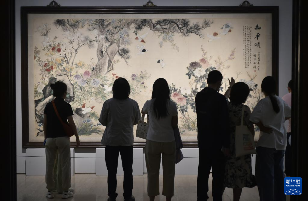 “和平颂”美术作品展在京开幕