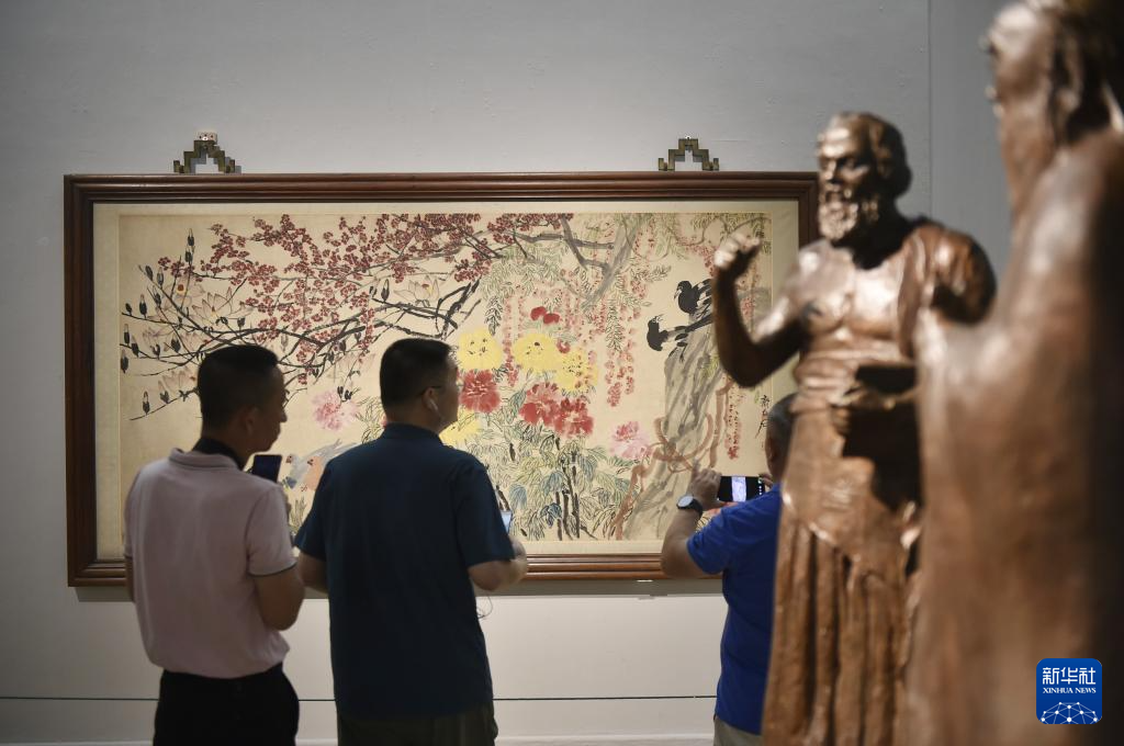 “和平颂”美术作品展在京开幕