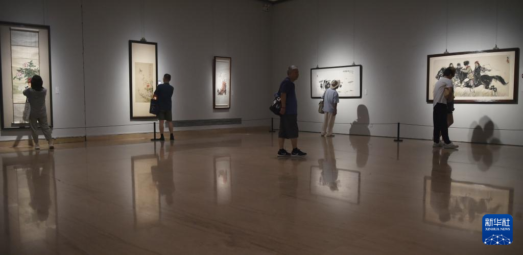 “和平颂”美术作品展在京开幕