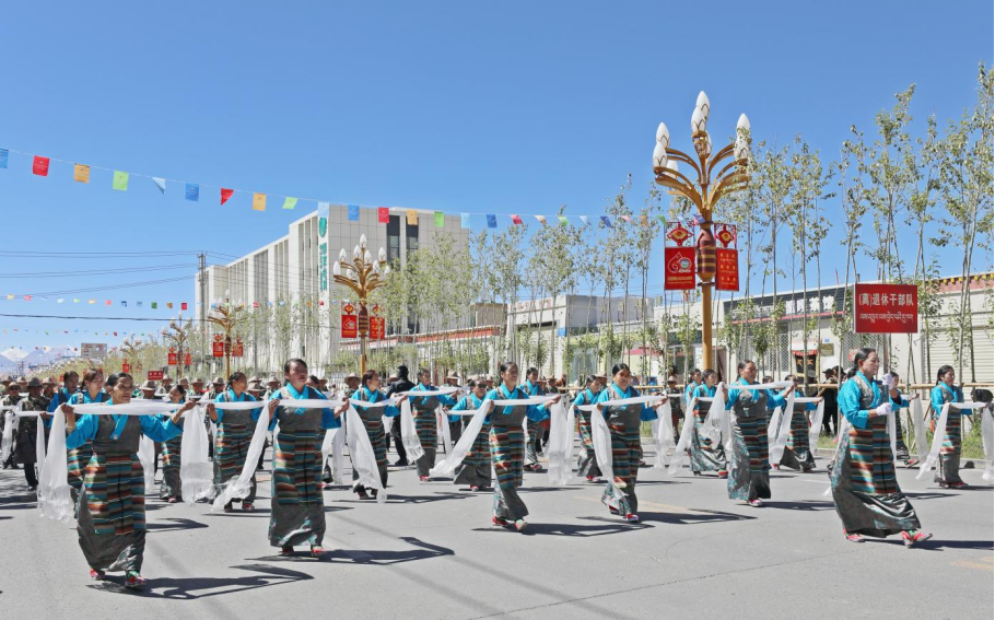 象雄文化旅游节舞动雪域团结赞歌（石榴花开 籽籽同心）