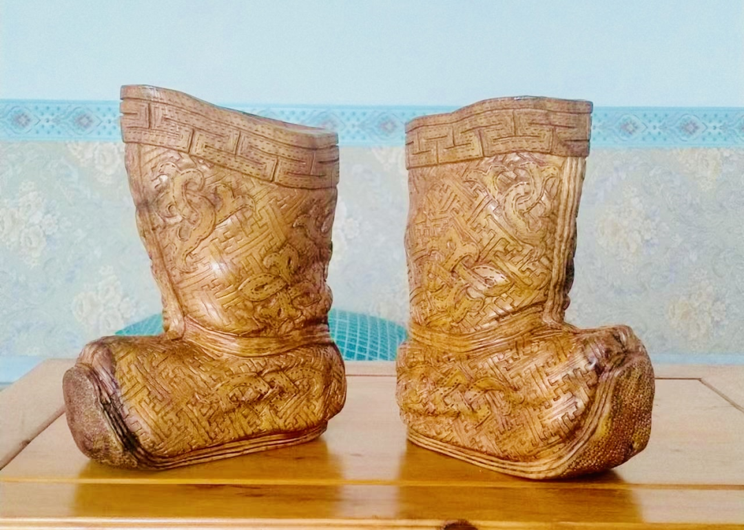 他用20年，把枯根变成“会说话”的传家宝