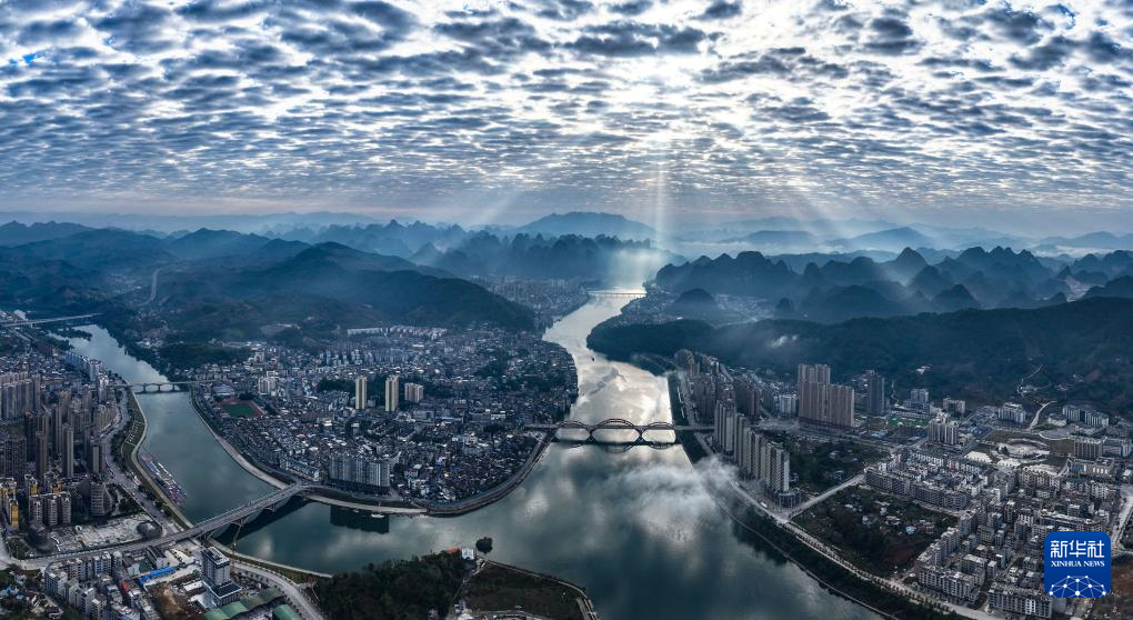 缤纷冬日景如画