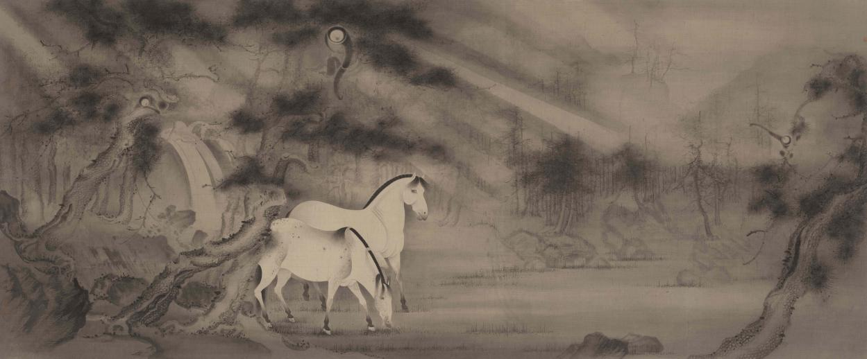 传统笔墨绘就生命哲思——籍洪达中国画作品展在山东威海启幕