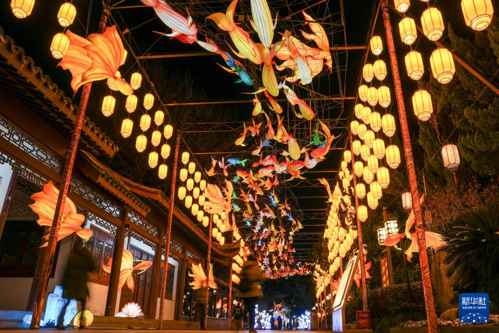 江苏南京:秦淮灯会璀璨夜