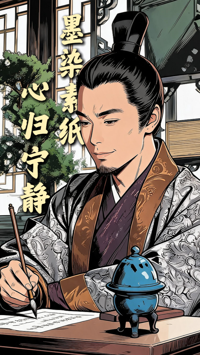 文化和自然遗产日丨‌墨染素纸，心归宁静