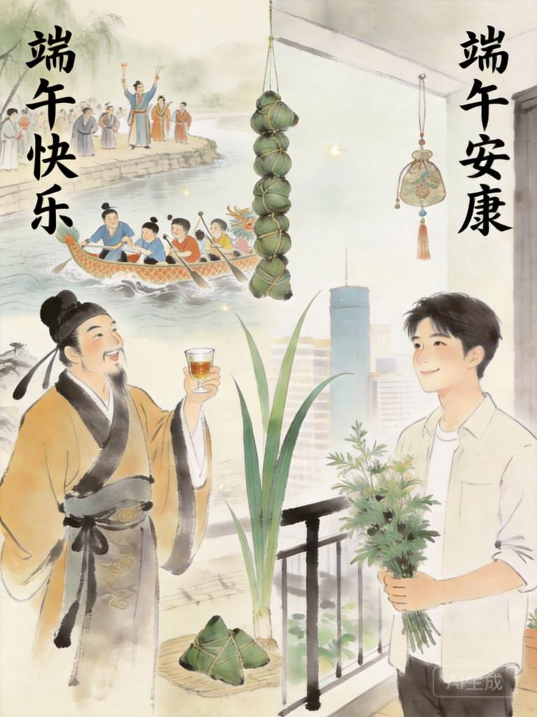 “端午安康”还是“端午快乐”？别纠结，都对！