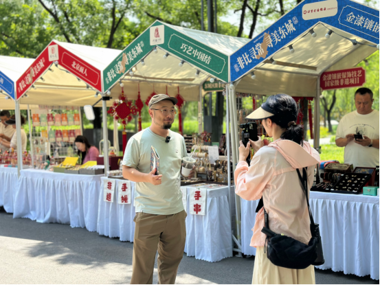 漫游出圈、市集尽欢，“非比寻常 寻美东城”非遗体验点燃京城初夏