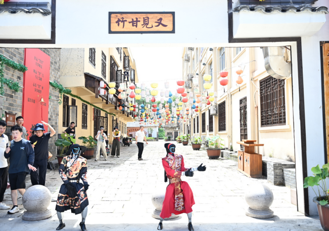 “红、古、绿”三色资源串珠成链 广昌甘竹焕发文旅生机