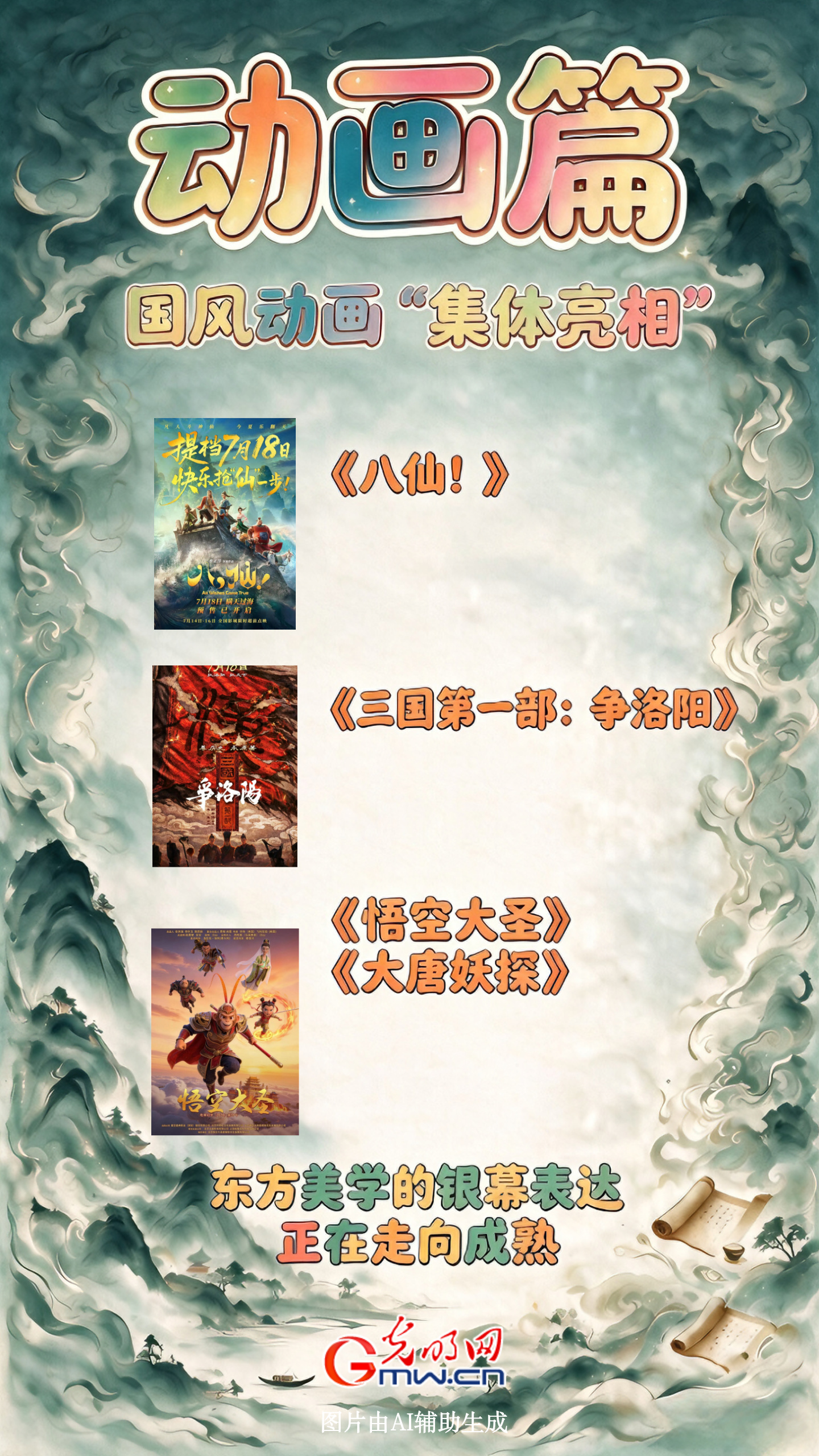 欢乐消暑:暑期档喜剧、动画电影成绩亮眼 欢乐消暑:暑期档喜剧、动画电影成绩亮眼