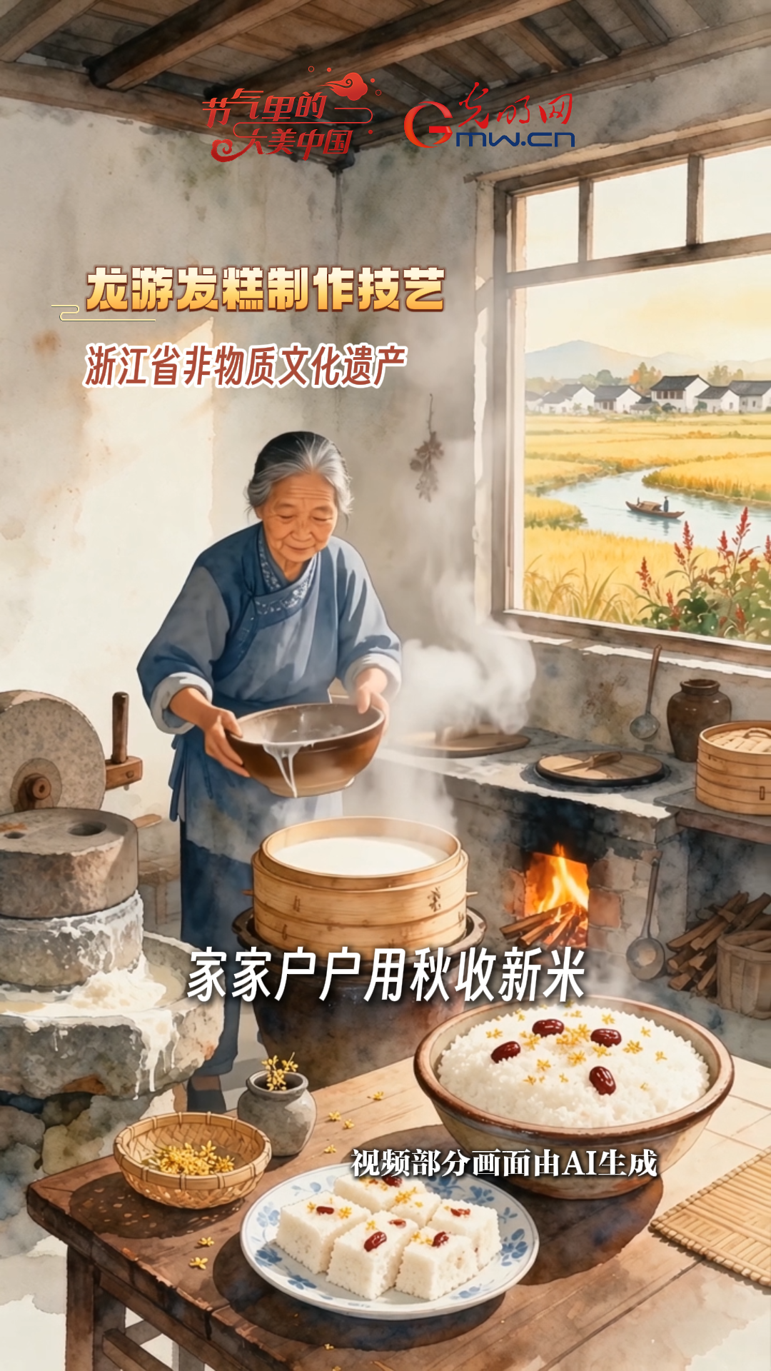 【节气里的大美中国·非遗食韵】舌尖庆丰收！时令美味诉说秋收喜悦