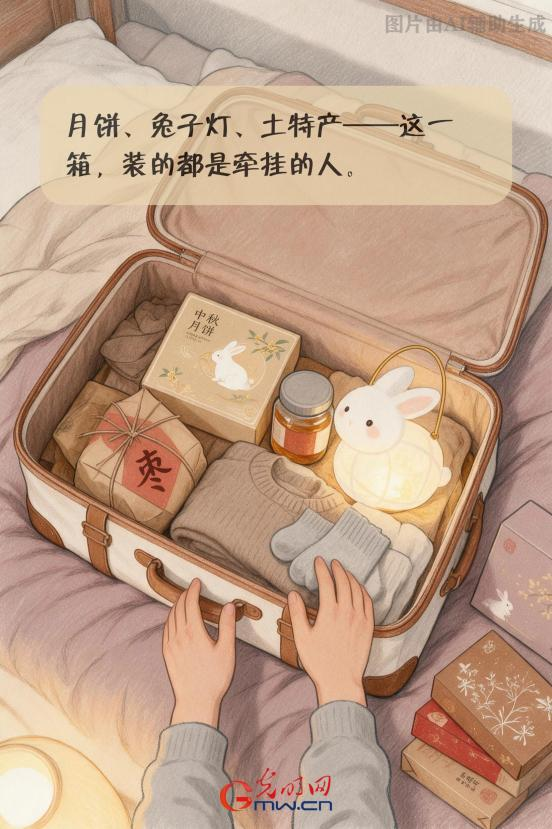 【网络中国节·中秋】行李箱里的中秋